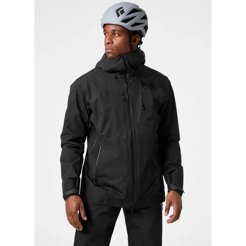 Férfi Helly Hansen Odin Infinity Insulated Túradzsekik Fekete | NAS-498027