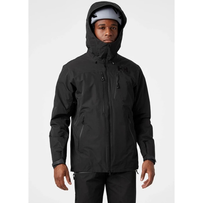 Férfi Helly Hansen Odin Infinity Insulated Túradzsekik Fekete | NAS-498027