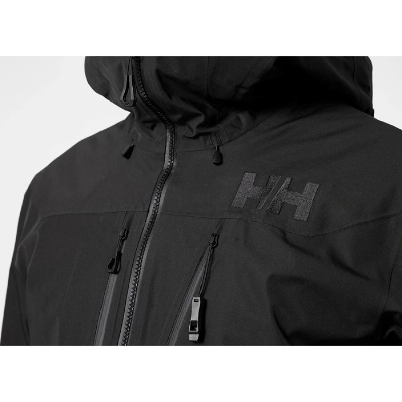 Férfi Helly Hansen Odin Infinity Insulated Túradzsekik Fekete | NAS-498027