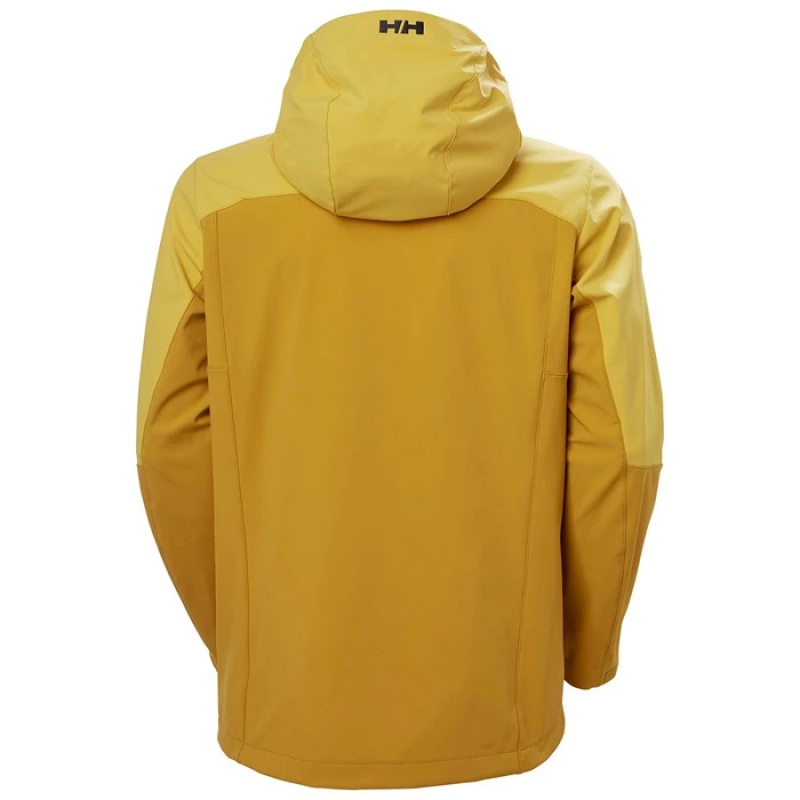 Férfi Helly Hansen Odin Mountain Soft Kültéri Dzsekik Barna | DUB-458376