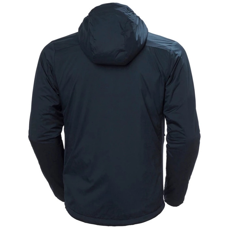 Férfi Helly Hansen Odin Stretch Csuklyás Light Középrétegek Sötétkék | QDI-740692