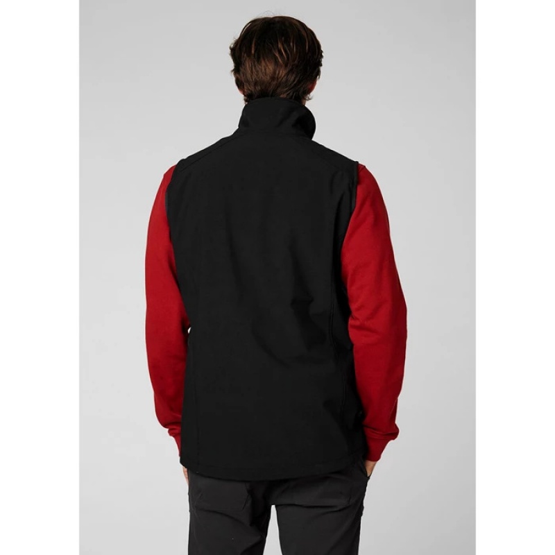 Férfi Helly Hansen Paramount Softshell Túradzsekik Fekete | RXK-273014