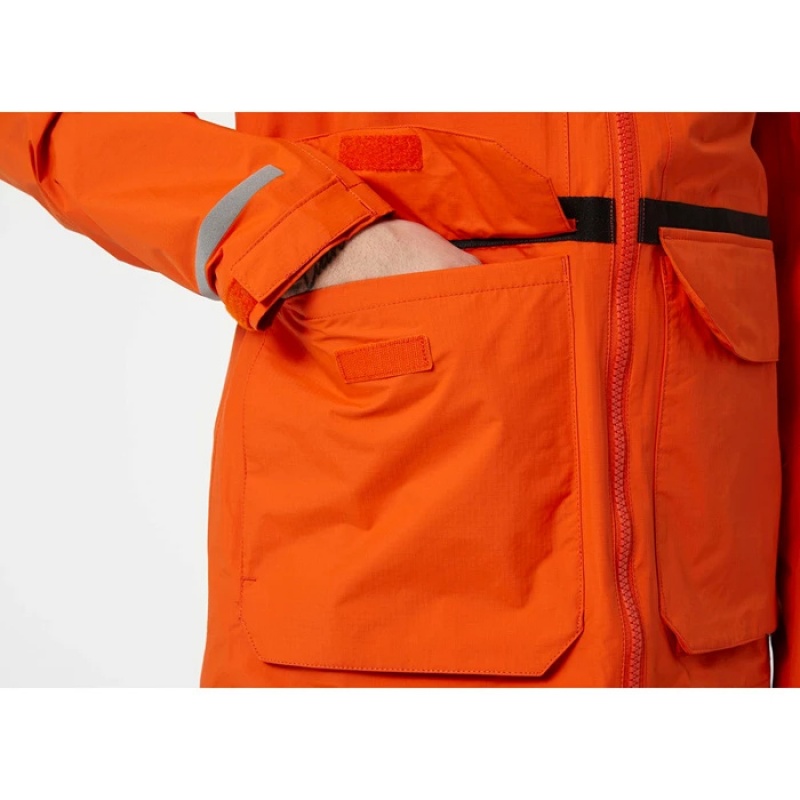 Férfi Helly Hansen Patrol Transition Alkalmi Kabátok Narancssárga Piros | KGZ-162037