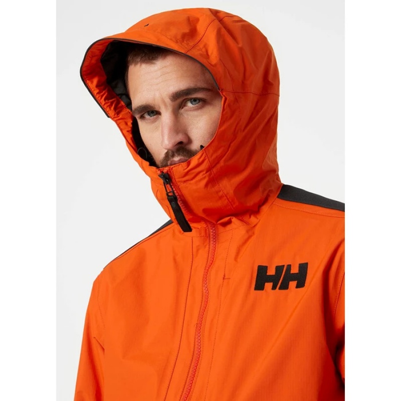 Férfi Helly Hansen Patrol Transition Alkalmi Kabátok Narancssárga Piros | KGZ-162037