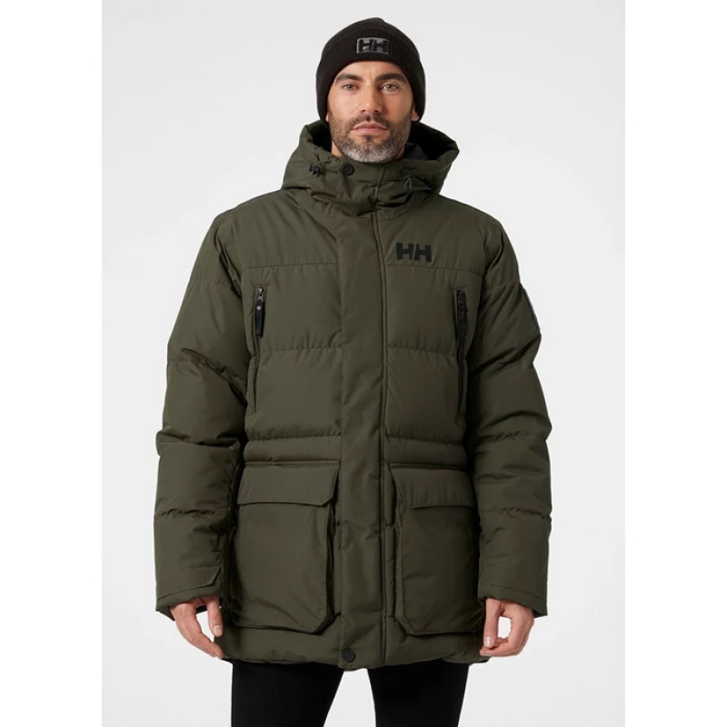 Férfi Helly Hansen Reine Puffy Téli Kabátok Szürke | VPQ-871259