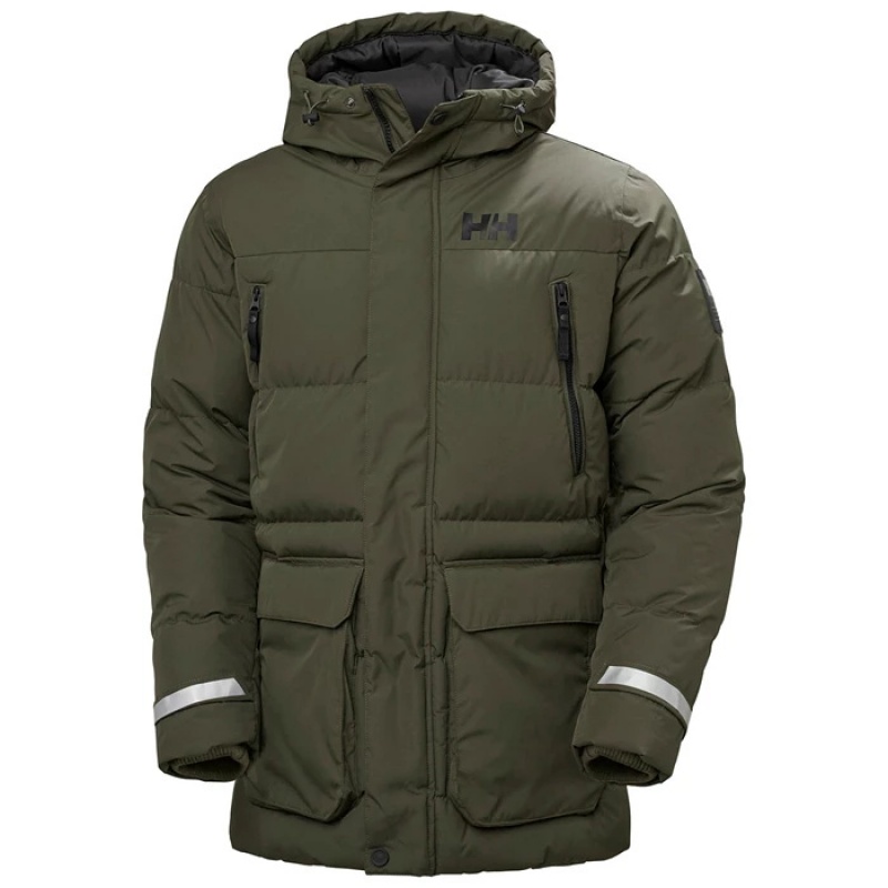 Férfi Helly Hansen Reine Puffy Téli Kabátok Szürke | VPQ-871259