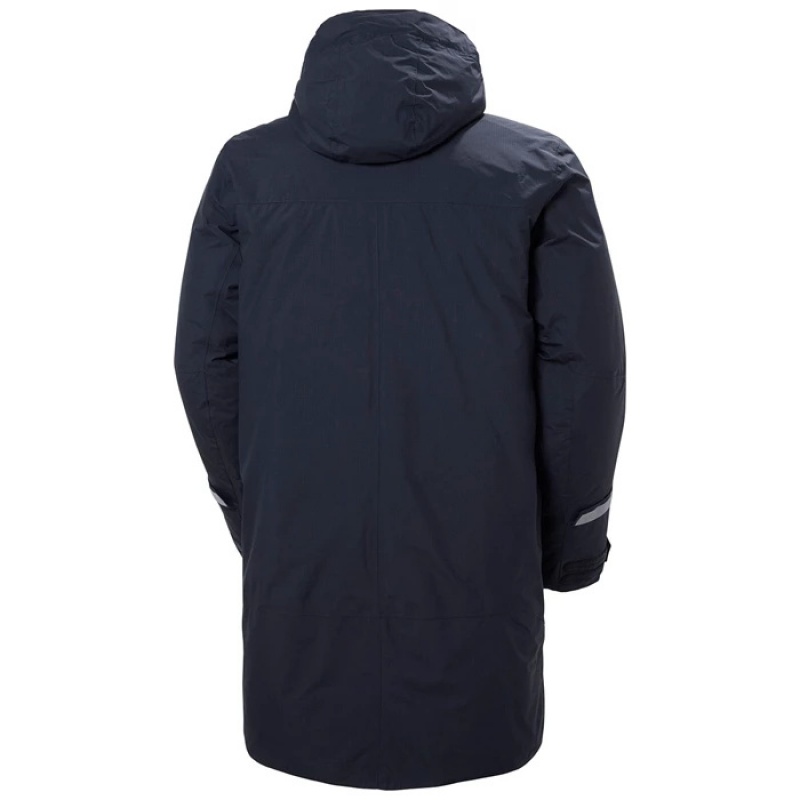 Férfi Helly Hansen Rwb Parka Dzsekik Sötétkék | VQC-451720