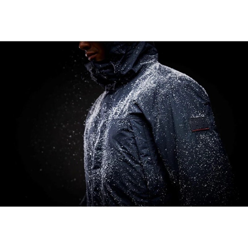 Férfi Helly Hansen Rwb Parka Dzsekik Sötétkék | VQC-451720