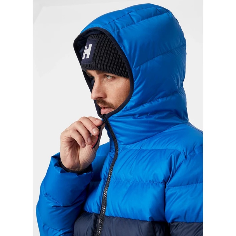 Férfi Helly Hansen Rwb Reversible Pehelykabát Kék | SDR-316904