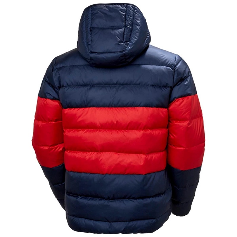 Férfi Helly Hansen Rwb Reversible Pehelykabát Sötétkék | LFY-472193