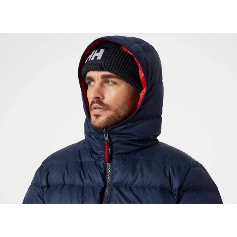 Férfi Helly Hansen Rwb Reversible Pehelykabát Sötétkék | LFY-472193