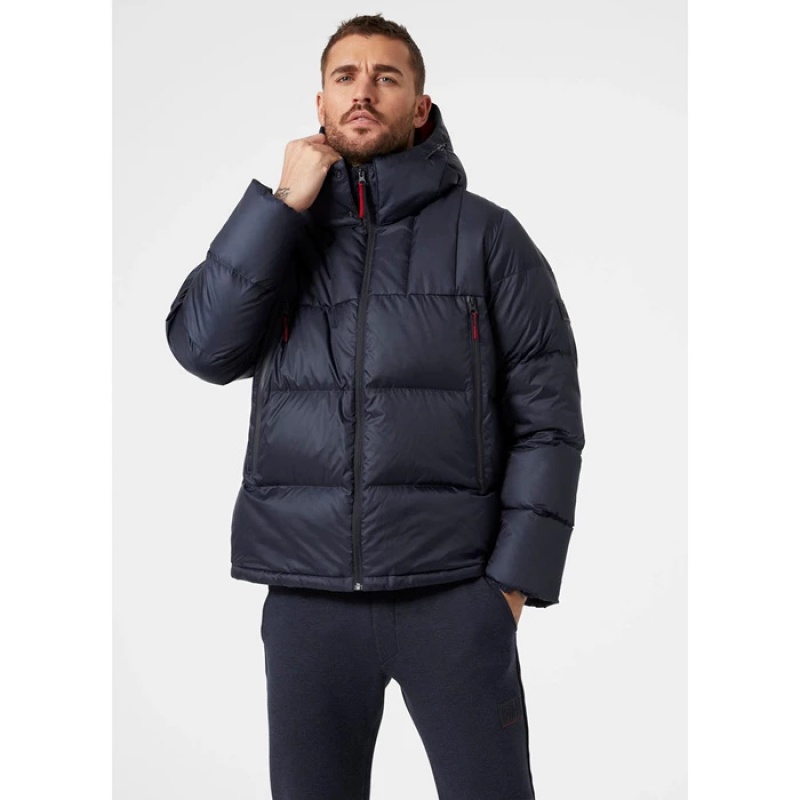 Férfi Helly Hansen Rwb Téli Kabátok Sötétkék | DKO-697432