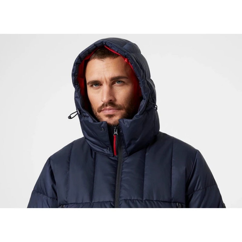 Férfi Helly Hansen Rwb Téli Kabátok Sötétkék | DKO-697432