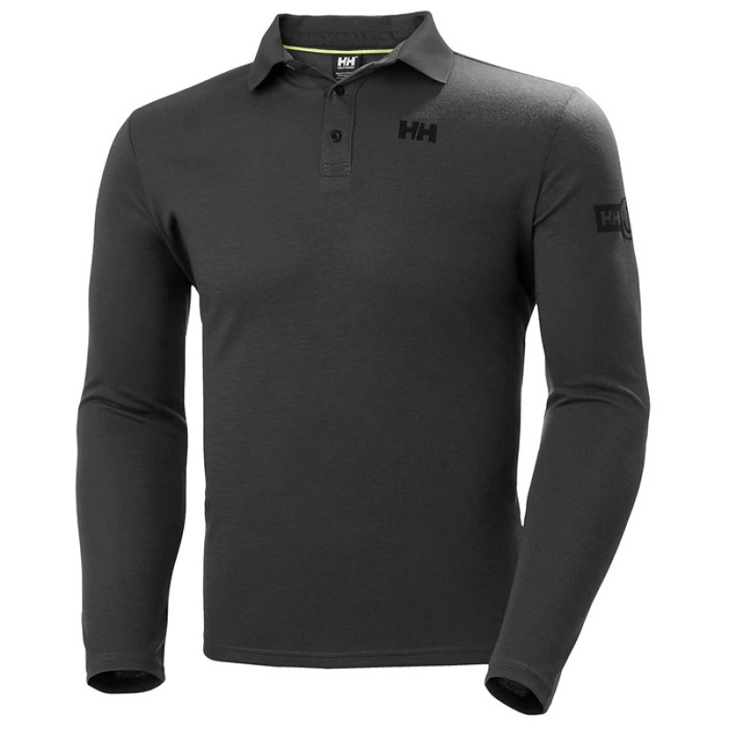 Férfi Helly Hansen Skagen Quickdry Rugger Pólóing Szürke | FWM-650723