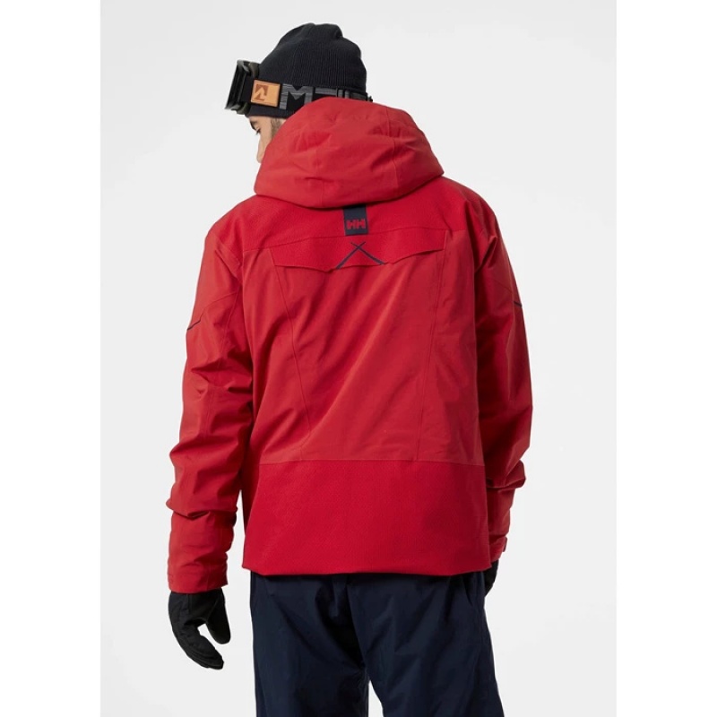 Férfi Helly Hansen Steilhang Síkabátok Piros | WNC-256438