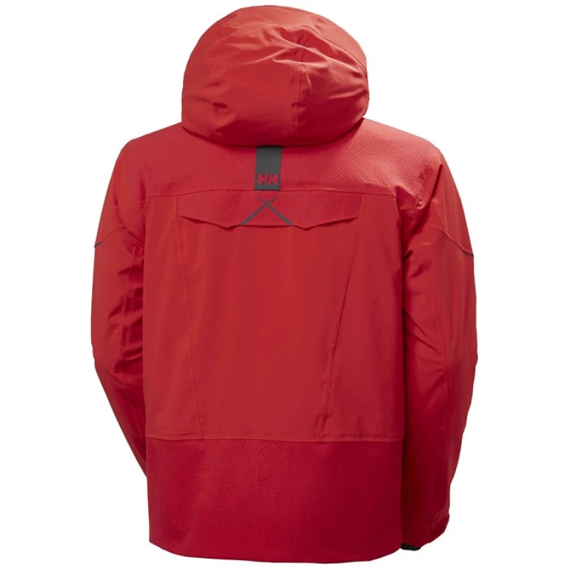 Férfi Helly Hansen Steilhang Síkabátok Piros | WNC-256438