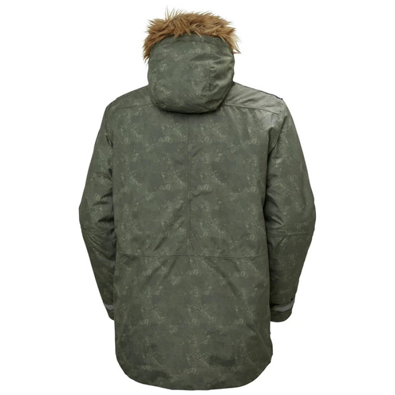 Férfi Helly Hansen Svalbard Parka Dzsekik Szürke | HVC-328679