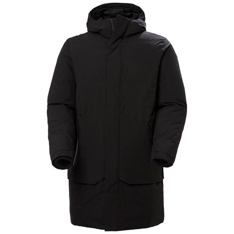 Férfi Helly Hansen Urb Pro Parka Dzsekik Fekete | CRB-579208