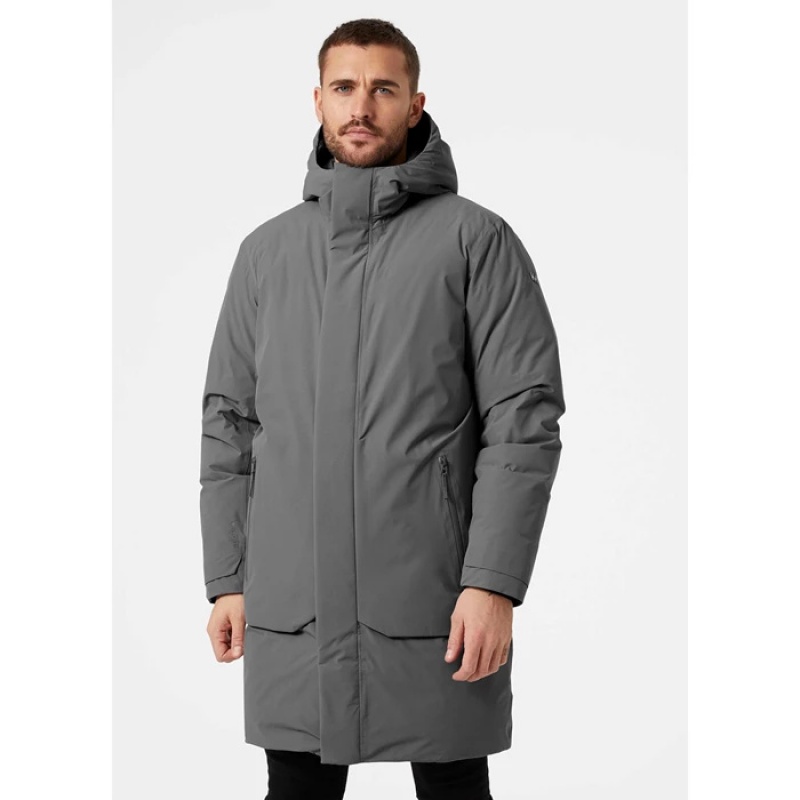 Férfi Helly Hansen Urb Pro Parka Dzsekik Szürke | NJR-126435