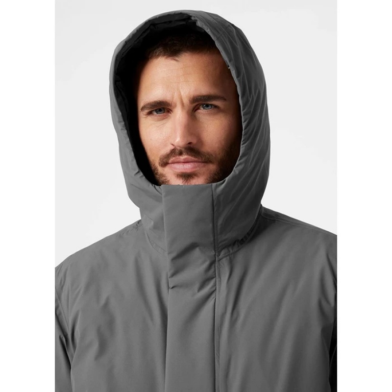 Férfi Helly Hansen Urb Pro Parka Dzsekik Szürke | NJR-126435