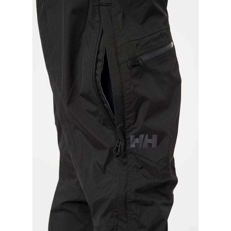 Férfi Helly Hansen Verglas 3l Sínadrág Fekete | NVW-697845