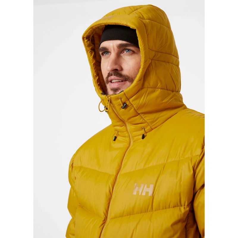 Férfi Helly Hansen Verglas Icefall Pehelykabát Barna | LRY-612834