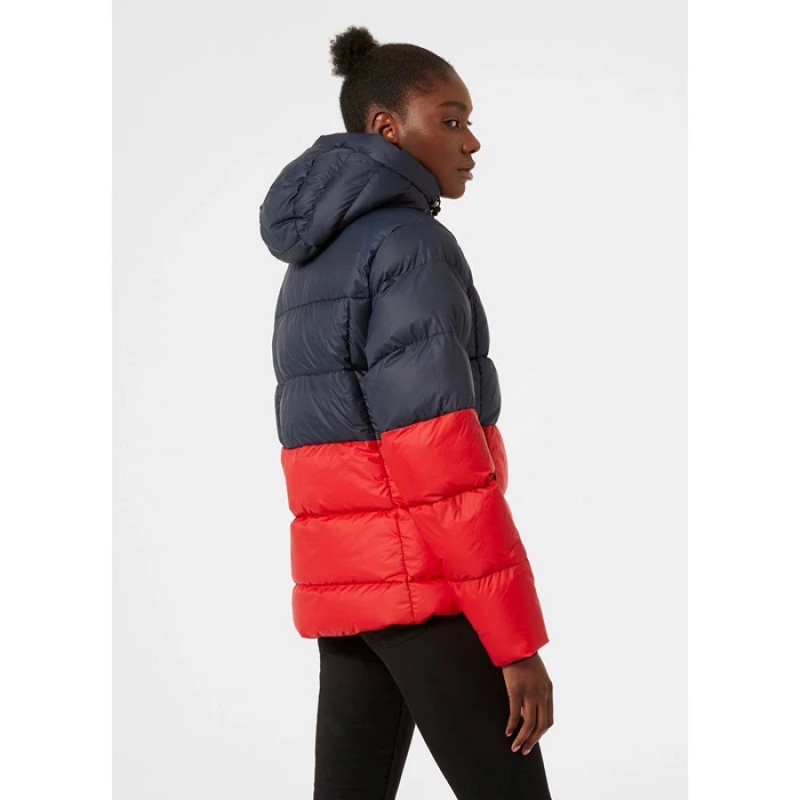 Női Helly Hansen W Active Puffy Téli Kabátok Sötétkék | KUH-837916