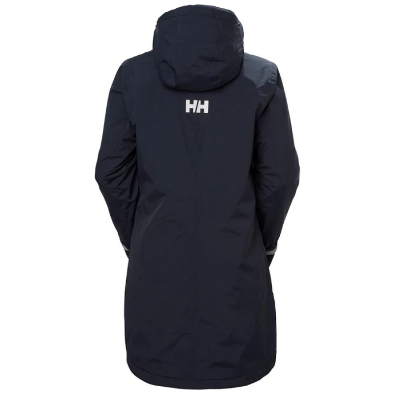 Női Helly Hansen W Adore Insulated Esőkabátok Sötétkék | CPF-289741