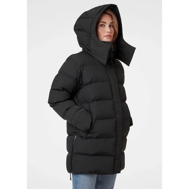 Női Helly Hansen W Aspire Puffy Parka Dzsekik Fekete | WPY-498371