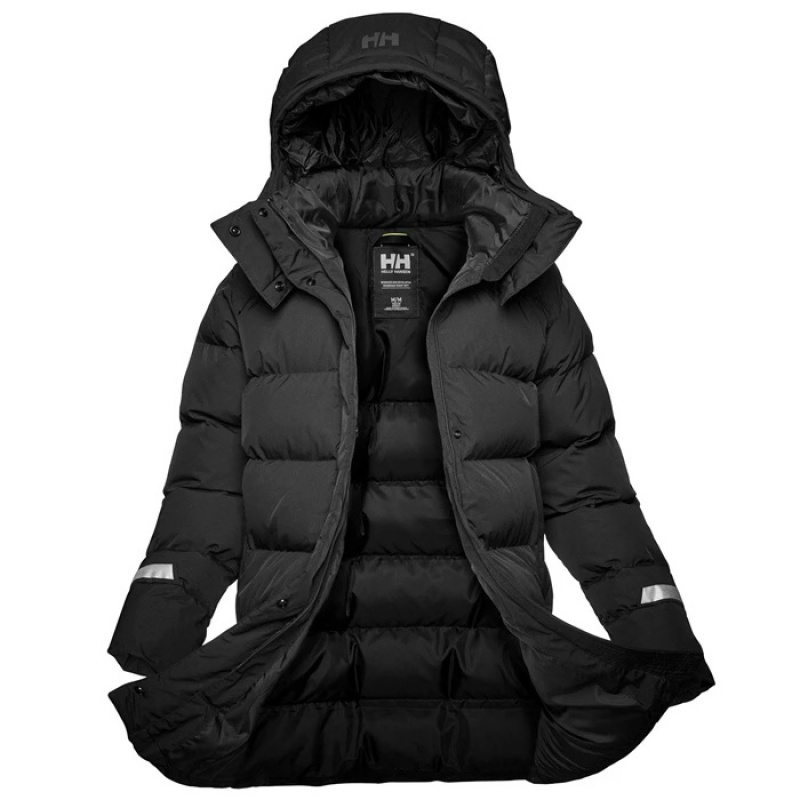 Női Helly Hansen W Aspire Puffy Parka Dzsekik Fekete | WPY-498371