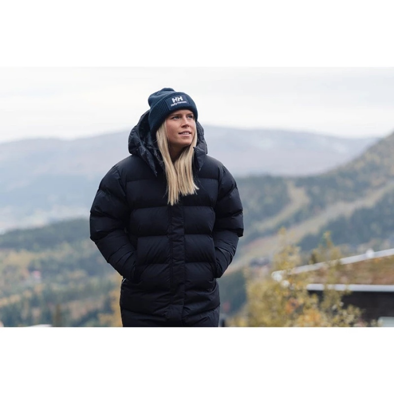 Női Helly Hansen W Aspire Puffy Téli Kabátok Fekete | YHE-893615