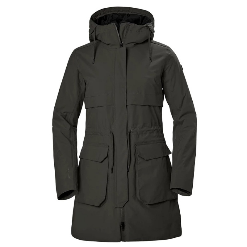 Női Helly Hansen W Boyne Alkalmi Dzsekik Szürke | ZNB-912056