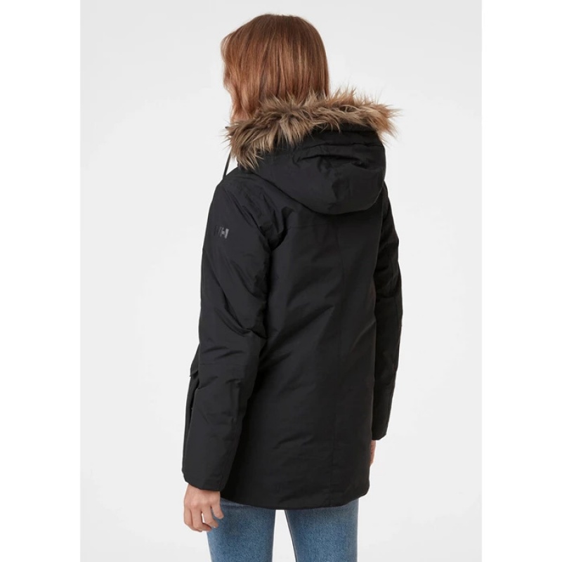 Női Helly Hansen W Classic Parka Dzsekik Fekete | QYC-935180