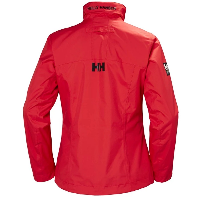 Női Helly Hansen W Crew Középréteg Szigetelt Kabátok Piros | UIC-091375