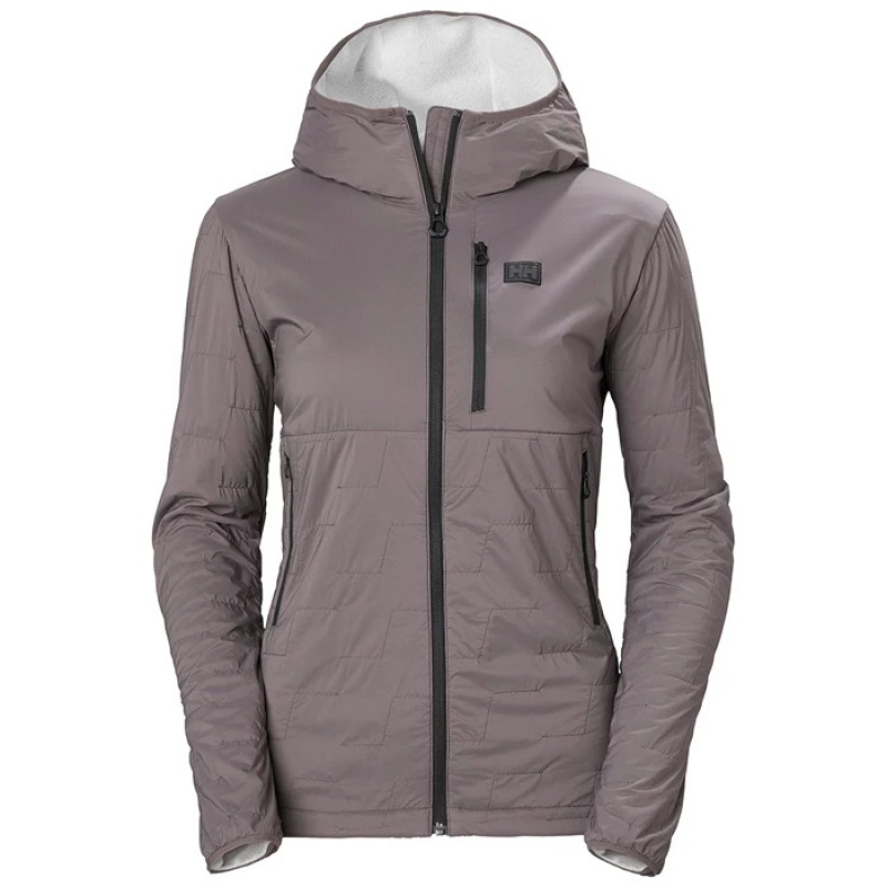 Női Helly Hansen W Lifaloft Air Csuklyás Síkabátok Szürke | PJV-495032