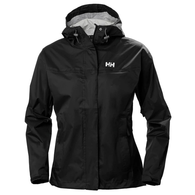 Női Helly Hansen W Loke Esőkabátok Fekete | WOA-673254