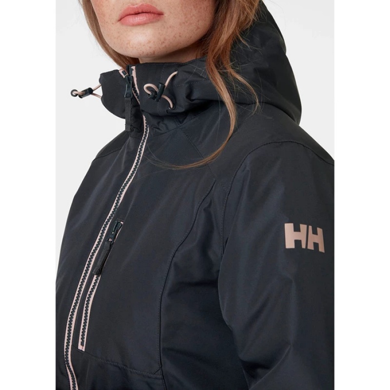 Női Helly Hansen W Long Belfast Téli Esőkabátok Szürke | LNC-462715