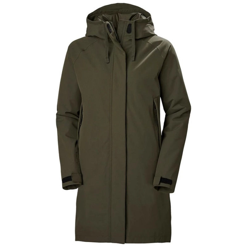 Női Helly Hansen W Mono Anyagok Insulated Alkalmi Kabátok Szürke | PBZ-156287