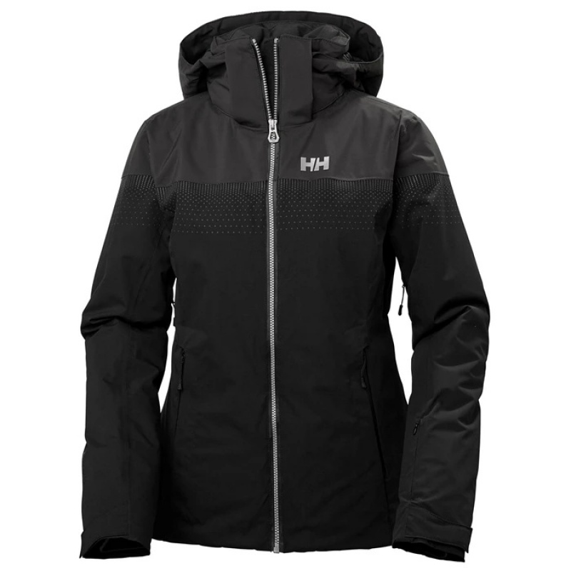 Női Helly Hansen W Motionista Lifaloft Insulated Síkabátok Fekete | SYV-619845