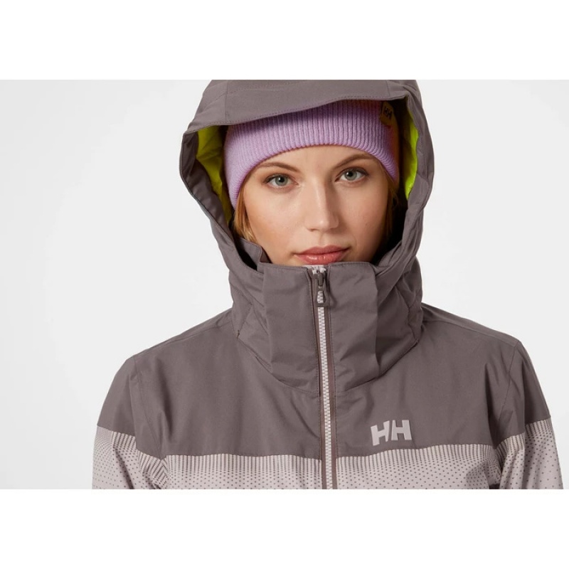 Női Helly Hansen W Motionista Lifaloft Insulated Síkabátok Szürke | IAC-237148