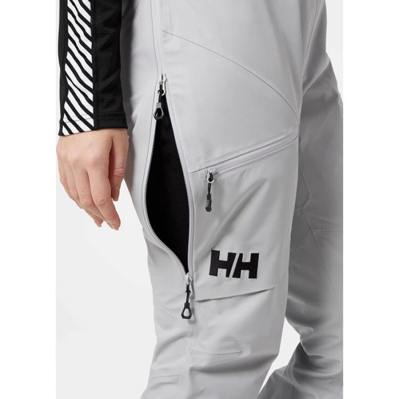 Női Helly Hansen W Odin Mountain Infinity 3l Bib Túranadrág Szürke | WXG-609238