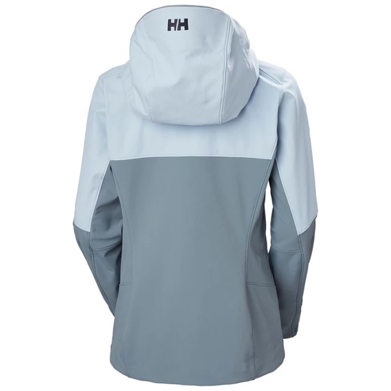 Női Helly Hansen W Odin Mountain Soft Kültéri Dzsekik Szürke Kék | BWF-150429