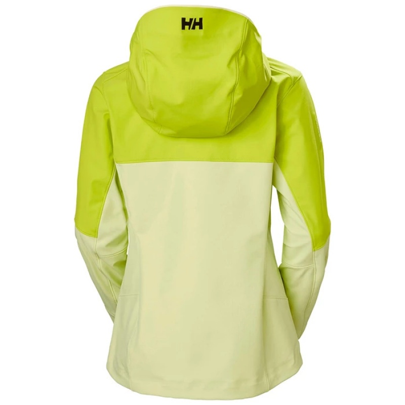 Női Helly Hansen W Odin Mountain Soft Kültéri Dzsekik Világos Zöld | LHO-512089