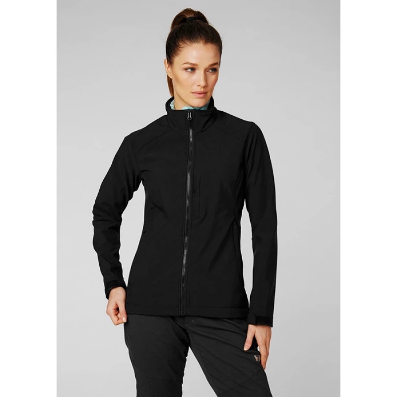 Női Helly Hansen W Paramount Soft Alkalmi Dzsekik Fekete | FQD-947062