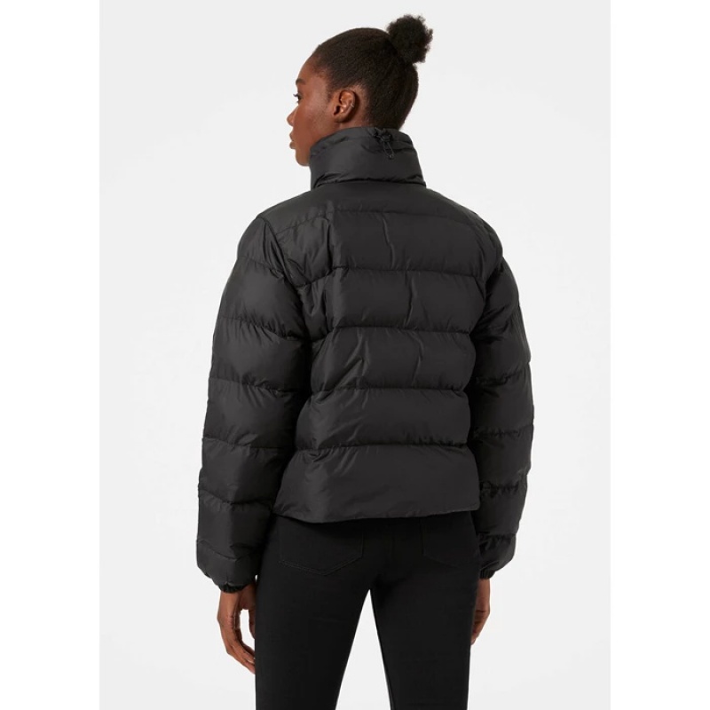 Női Helly Hansen W Reversible Puffer Téli Kabátok Fekete | BFW-639217