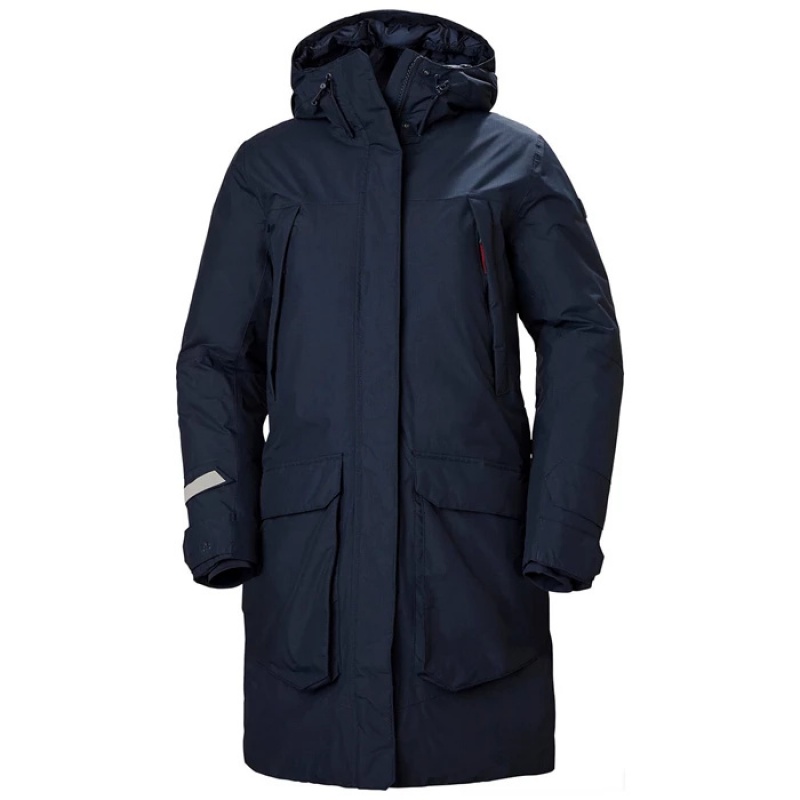 Női Helly Hansen W Rwb Parka Dzsekik Sötétkék | TCG-035486