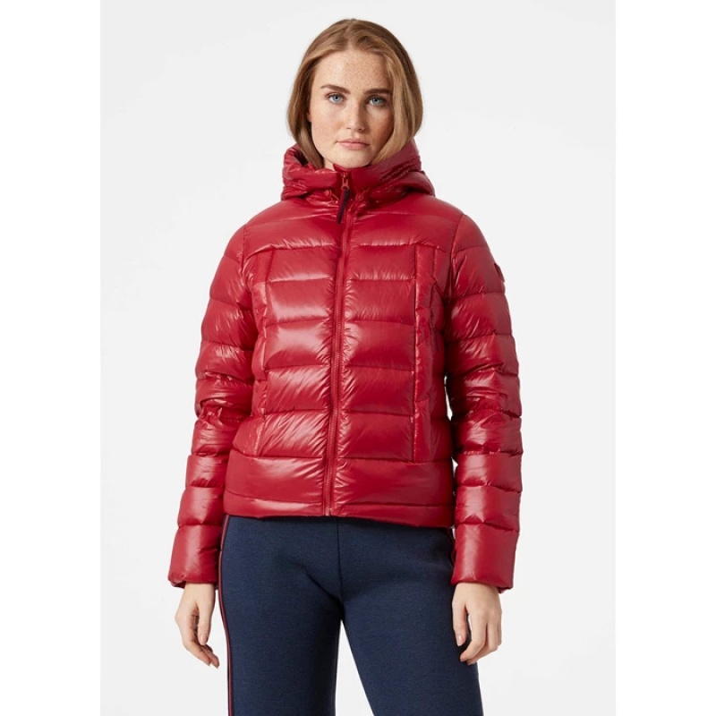 Női Helly Hansen W Rwb Pehelykabát Piros | QZM-723980