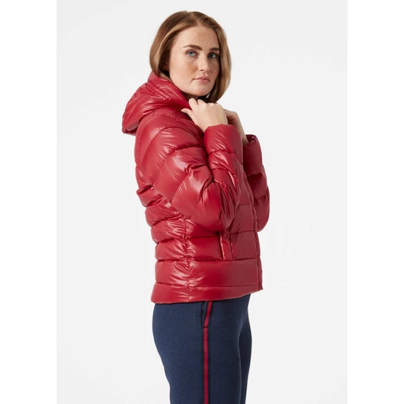 Női Helly Hansen W Rwb Pehelykabát Piros | QZM-723980