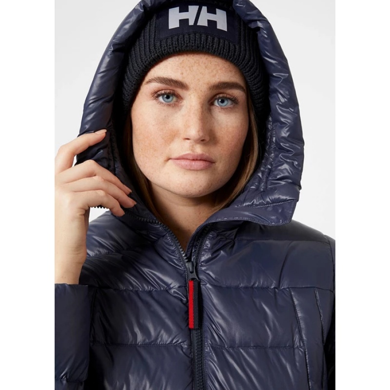 Női Helly Hansen W Rwb Pehelykabát Sötétkék | PIA-985634