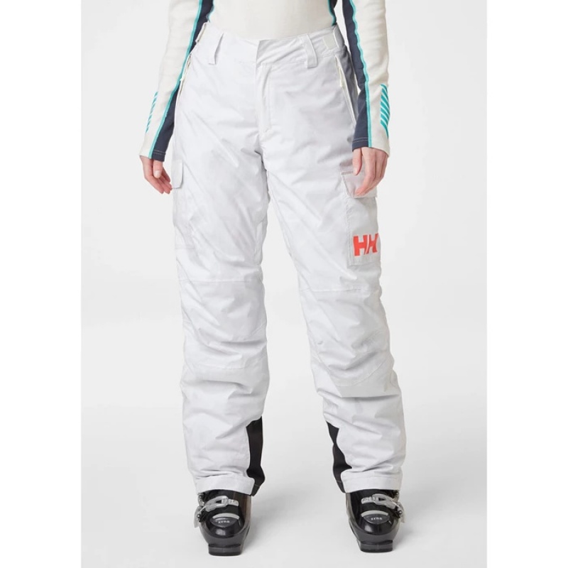 Női Helly Hansen W Switch Cargo Insulated Sínadrág Fehér | YRE-714268